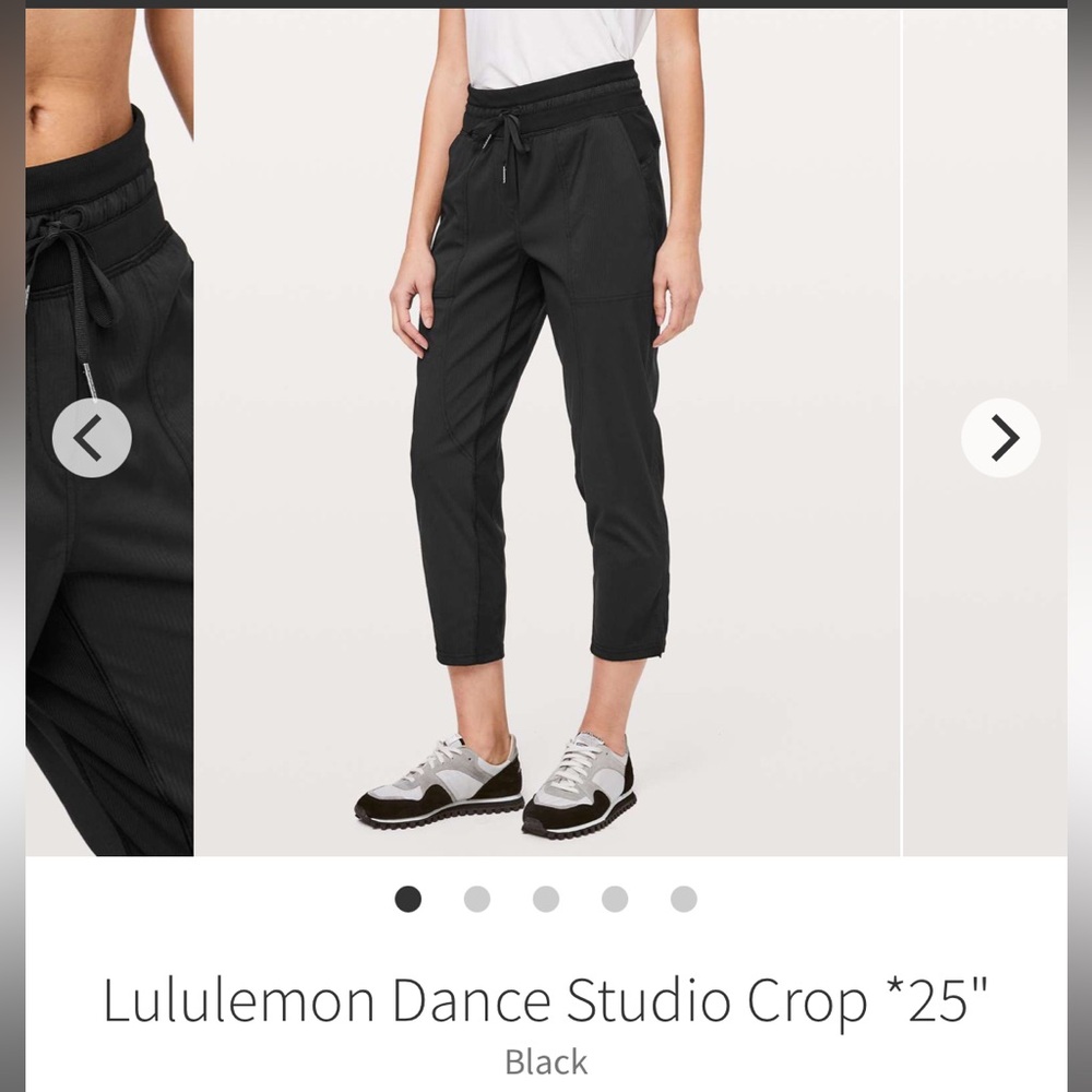Lululemon Dance Studio 25 inch- Sz 4 ****
